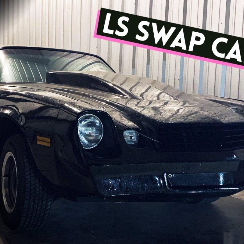 2nd gen camaro ls swap project