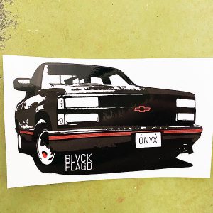 black-chevy-truck